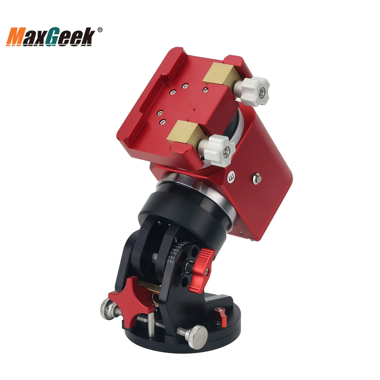 Maxgeek JUWEI 14 Harmonic Equatorial Mount 8KG Load Capacity Support 3/8 Tripod for Astronomical Telescope Accessory
