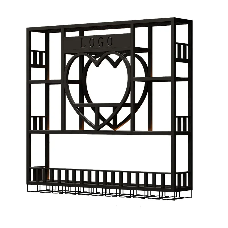 

Hanging Corner Bar Wine Cabinets Liquor Salon Storage Modern Bottle Wine Rack Drink Restaurant