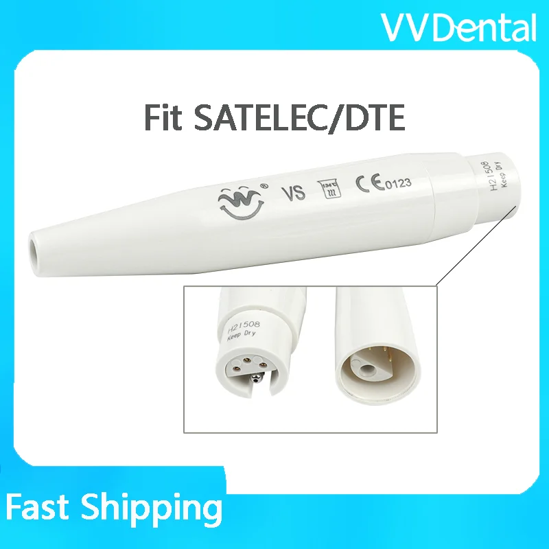 

VVDental Ultrasonic Scaler Handpiece Fit EMS / Woodpecker SATELEC DTE With LED Light Ultrasonic Scalers Teeth Cleaning Tools
