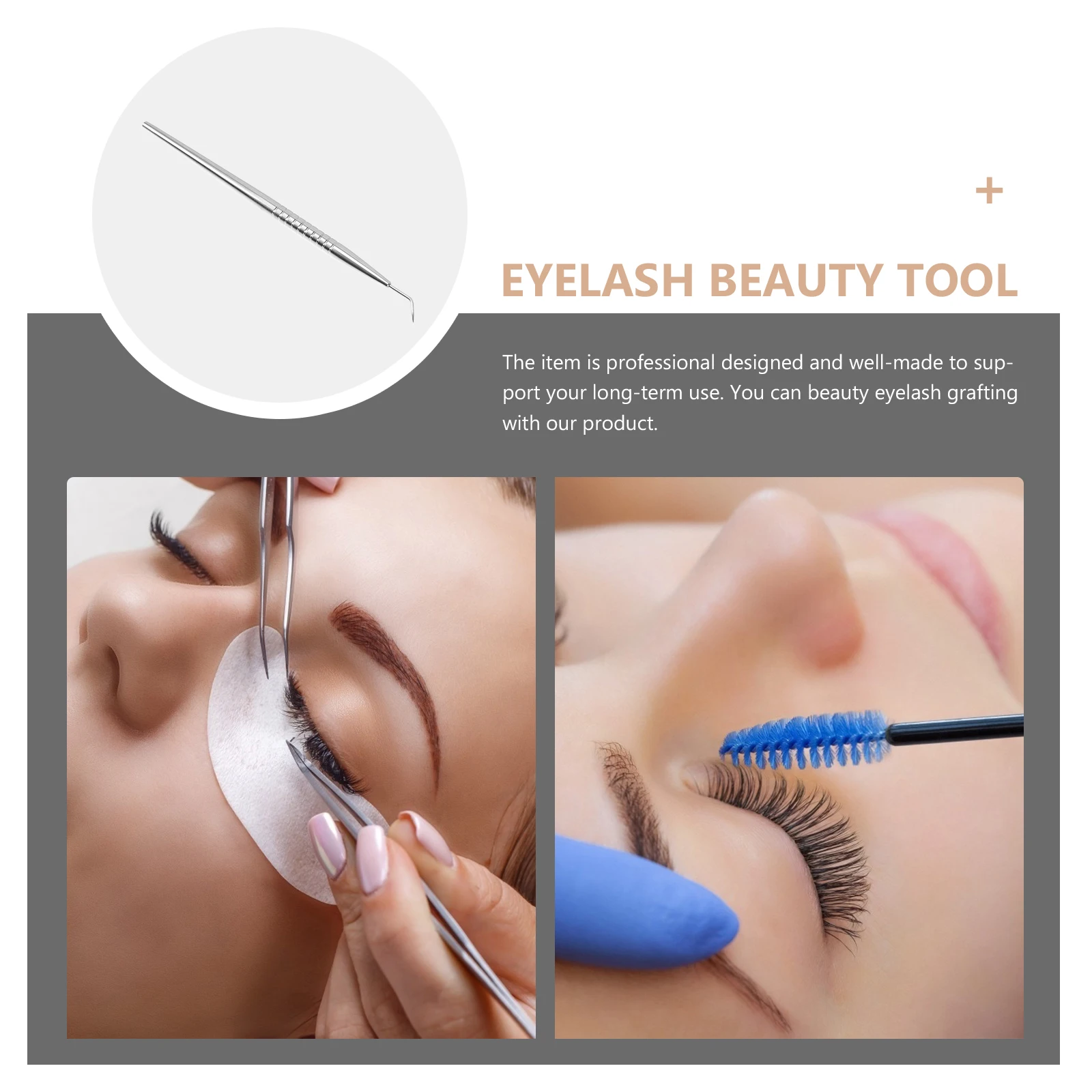 

1pc Perming Lifting Professional Salon Supply Spiral Handle Grafting Assistant Ironing Stick Lash Perm Tool Eyelash Beauty Tool