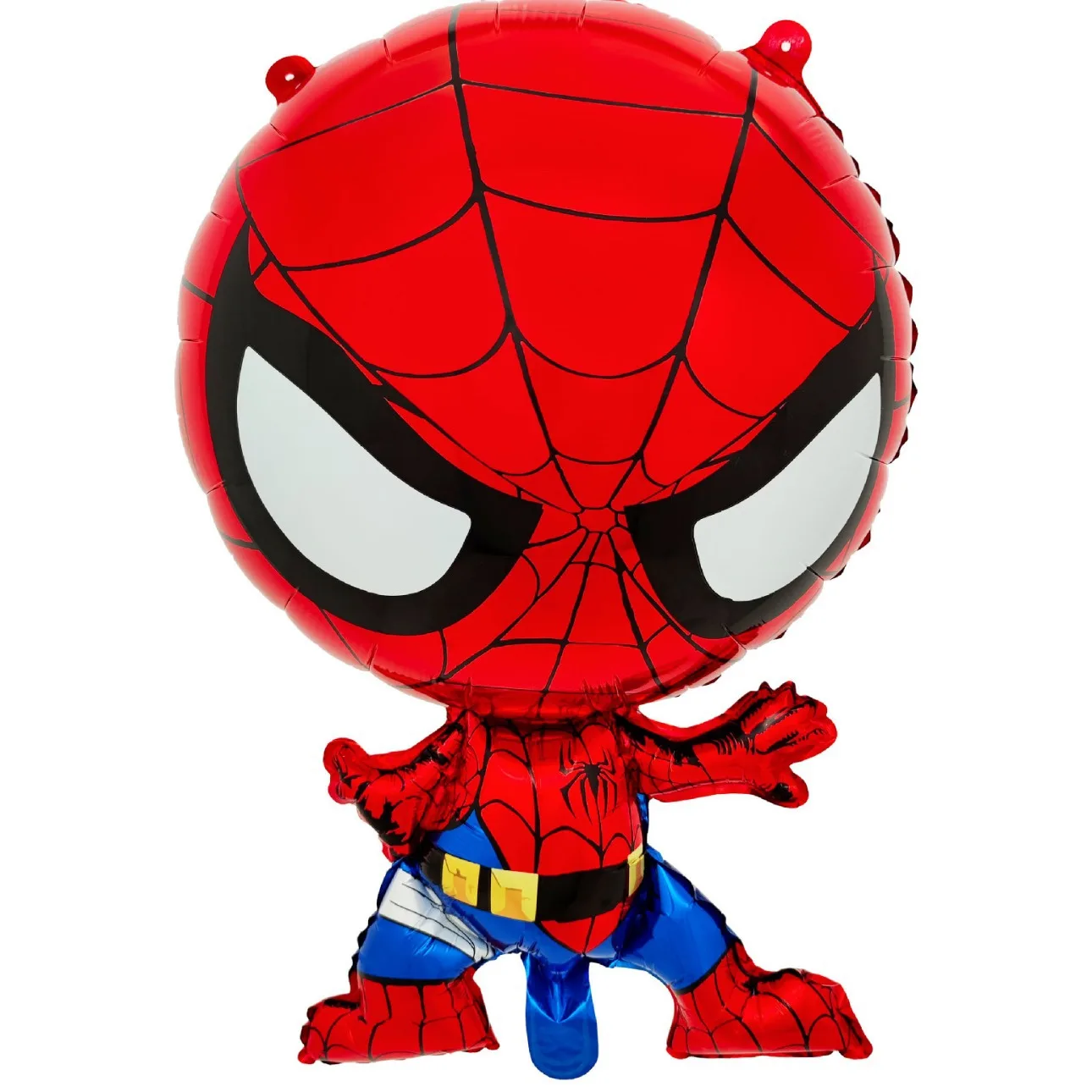 Cartoon Anime Spiderman Balão para Crianças, Hidrogênio Cheio, Flyable Man, Brinquedos para Meninos e Meninas, Decoração de Festa de Aniversário