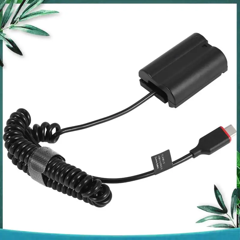 (جديد) EN-EL15 الدمية بطارية تيار مستمر محول التيار المتردد الطاقة لنيكون D7000 D7100 D7200 D750 D800E D810A Z5 Z6 Z7 II شاحن الكاميرا