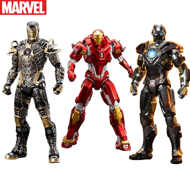 

Marvel Iron Man Action Figure - 7-Inch Movable Joints Collectible Toy for Men Perfect Gift for Fans of Toys & Hobbies