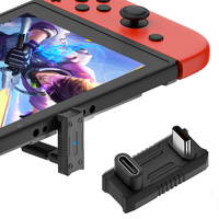 USB-C To USB-C Adapter 20Gbps USB-C Male To USB-C Female Adapter 8K@60Hz 180 Degree U-shaped for ASUS Rog Ally/NS Switch Console