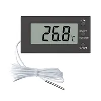 Oven Temperature Resistant Thermometer with Probe Temperature Range-50 C 300 C Embedded Electronic Digital Display