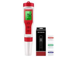 Water PH Tester PH Meter 4 In 1 Reader High Accuracy EC TDS Sensor Testing Tool Temperature Meter For Home Water Hydroponics