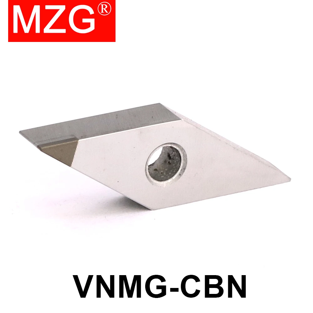 MZG 1pcs Diamond PCD CBN lathe inserts VNMG160404 VNMG160402 VNMG160408 VNMG160412 CNC Turning Tools For Copper Aluminum VNMG