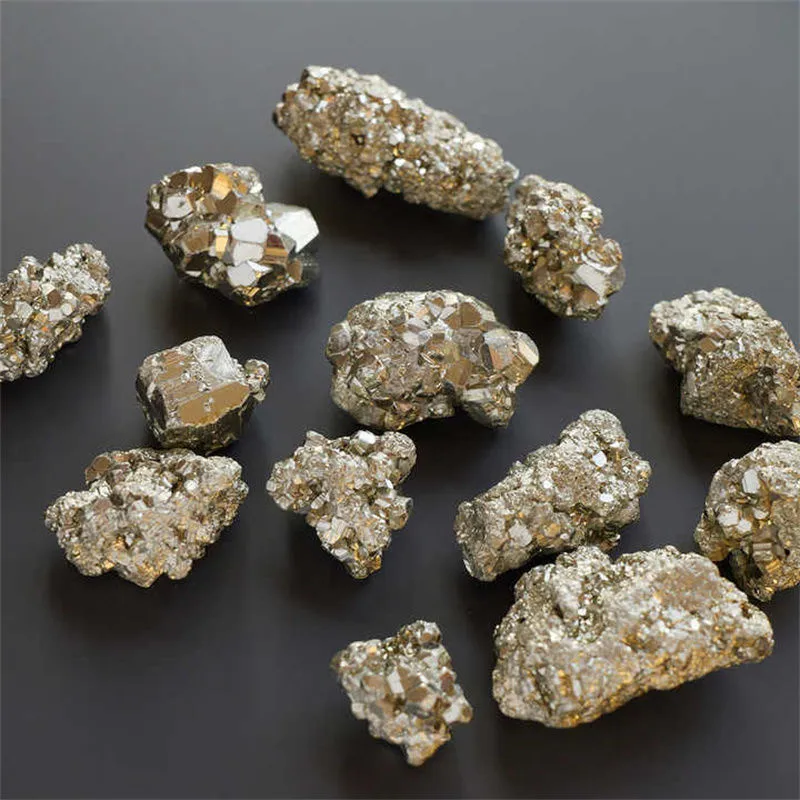 1000g Natural crystal wood fossil chalcopyrite mineral home decoration