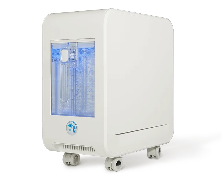 Umidificatore elettrico portatile per idrogeno e ossigeno con Conula