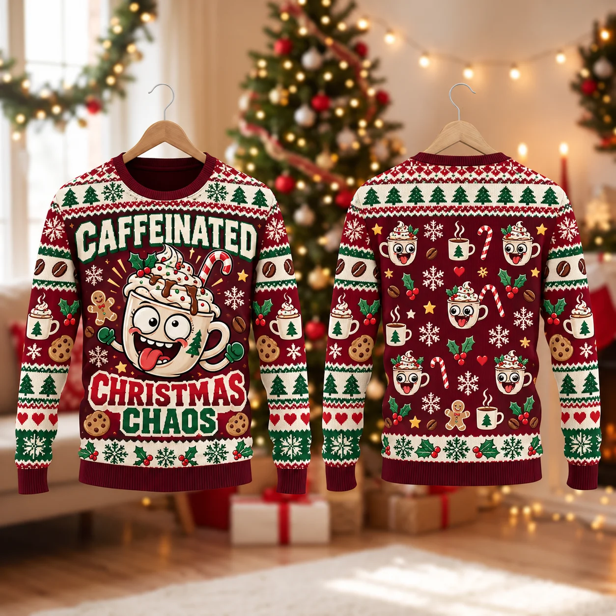 Skull Ugly Christmas Sweater Man Women Funny Ugly Xmas 3D Print Skeleton Holiday Party Pullover Sweatshirt Christmas Gift Unisex