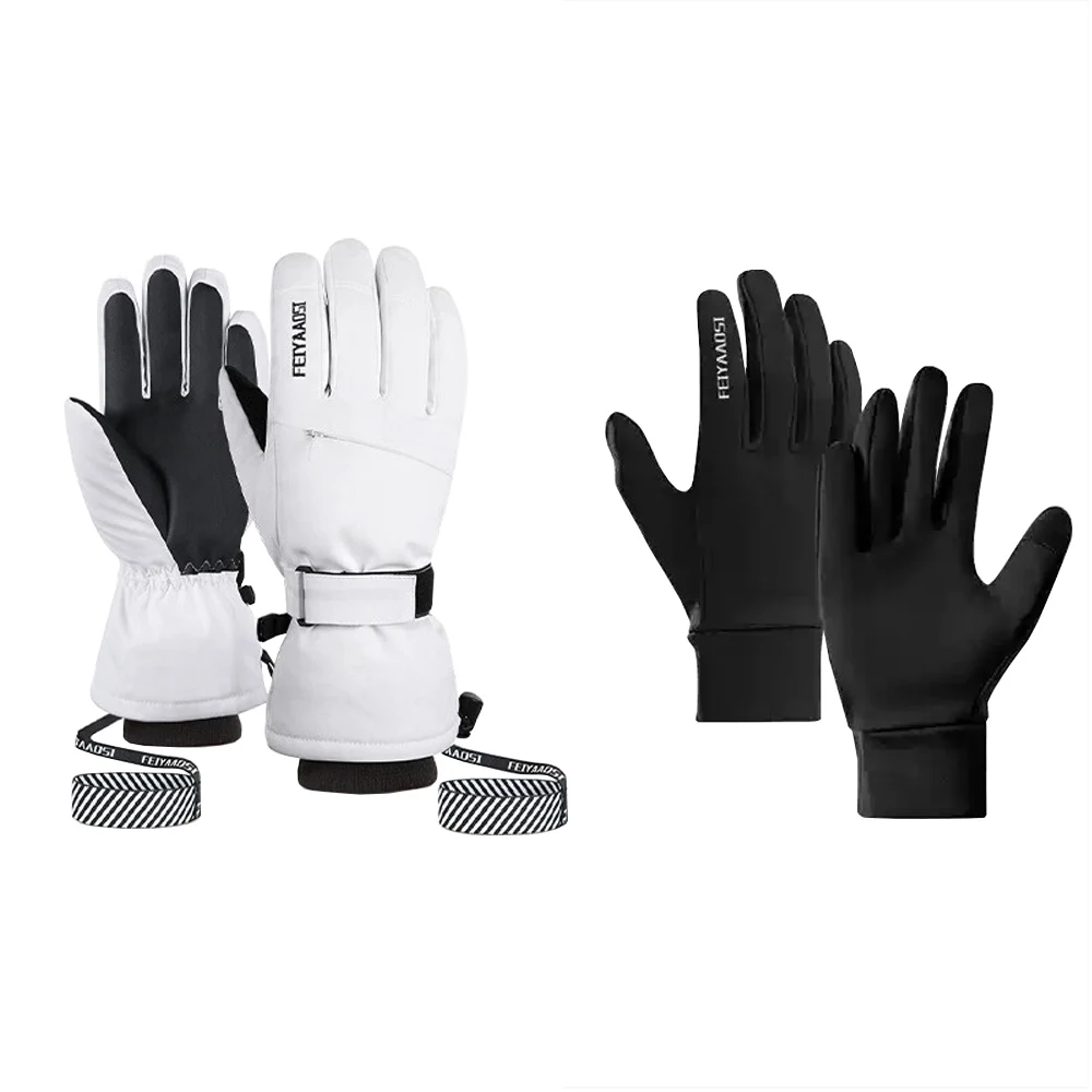 ski-gloves-winter-warm-shock-resistant-antiskid-touch-screen-men-women's-single-double-board-ski-hiking-outdoor-sports-gloves