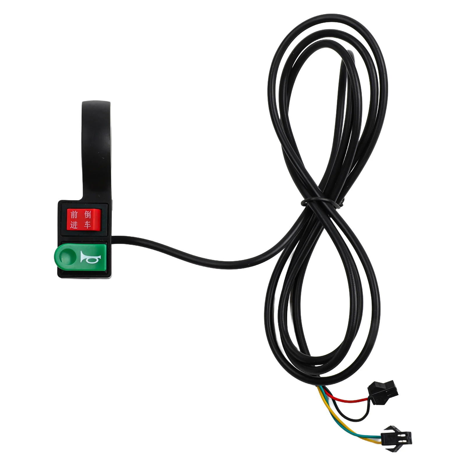 

Electric Bike Switch 2-in-1 Switch For Daily Commuting ABS Material Boat Type Switch Good Compatibility For Ebike For Ebike