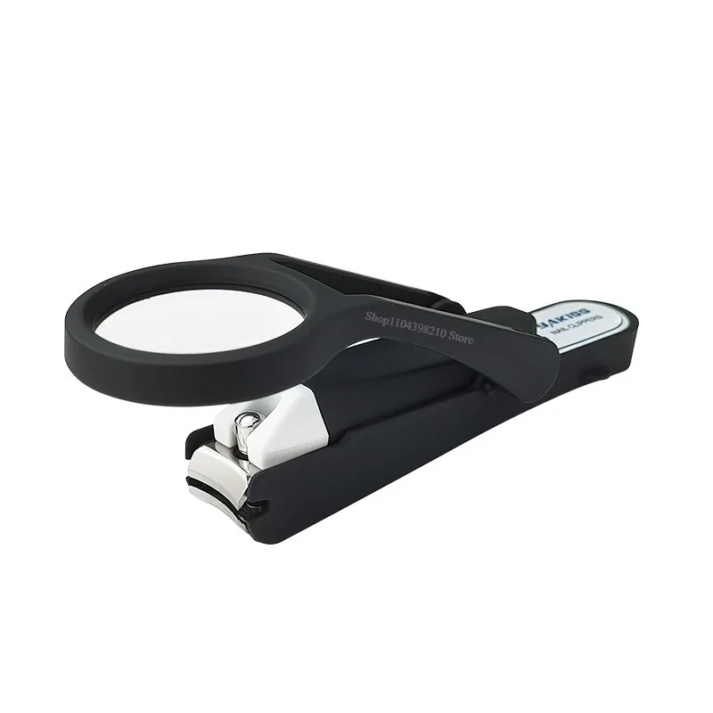 拡大鏡付き多機能飛沫防止爪切り - 高齢者向けの独創的なデザイン