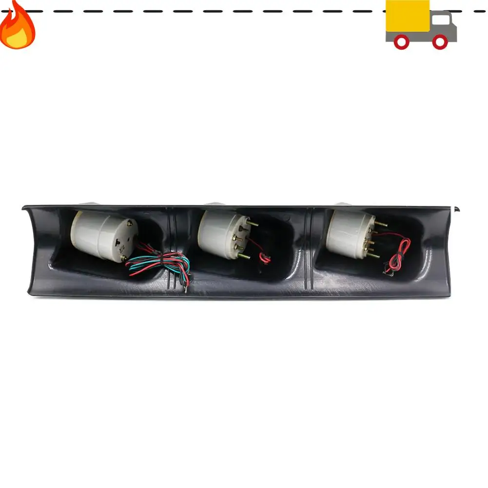 

52Mm Triple Gauge Kit Tachometer Water Temperature Gauge Oil Pressure Gauge With Sensor 3 In 1, Left Hand Drive