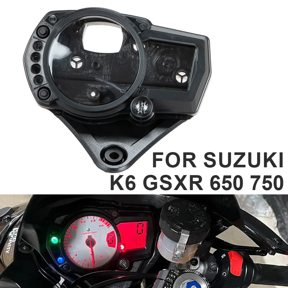 Fit For Suzuki GSXR600 GSXR750 GSX-R 750 600 K6 K7 K8 K9 2006-2010 Speedometer Speedo Meter Guard Tachometer Instrument Cover