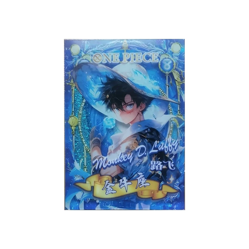 Anime One Piece Luffy Zoro Nami Sanji Chopper Robin Hancock Ace Quicksand Card Collectible Cards Christmas Birthday Gifts Toys