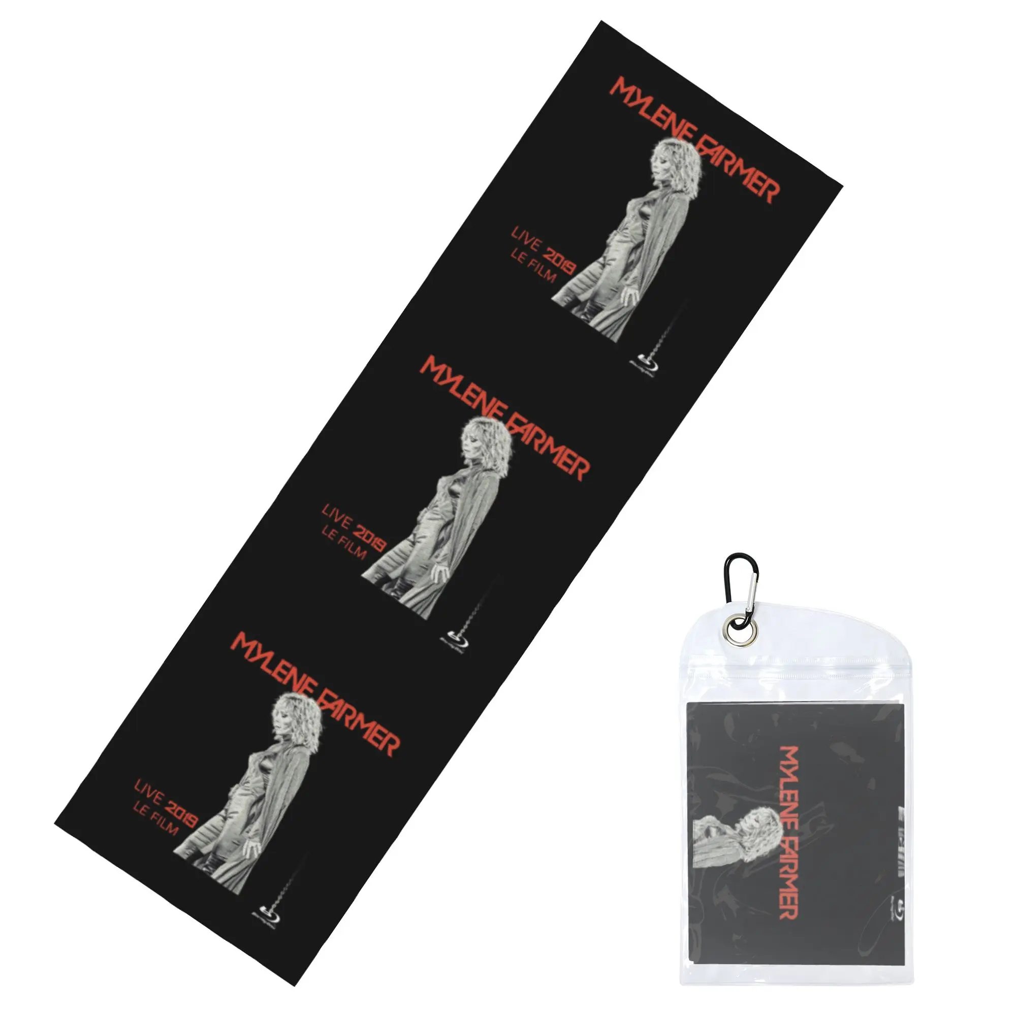Mylene Farmer Cold Exercise Towel  French Singer Super Soft Breathable Instant Cooling Towel Yor Gym Towels