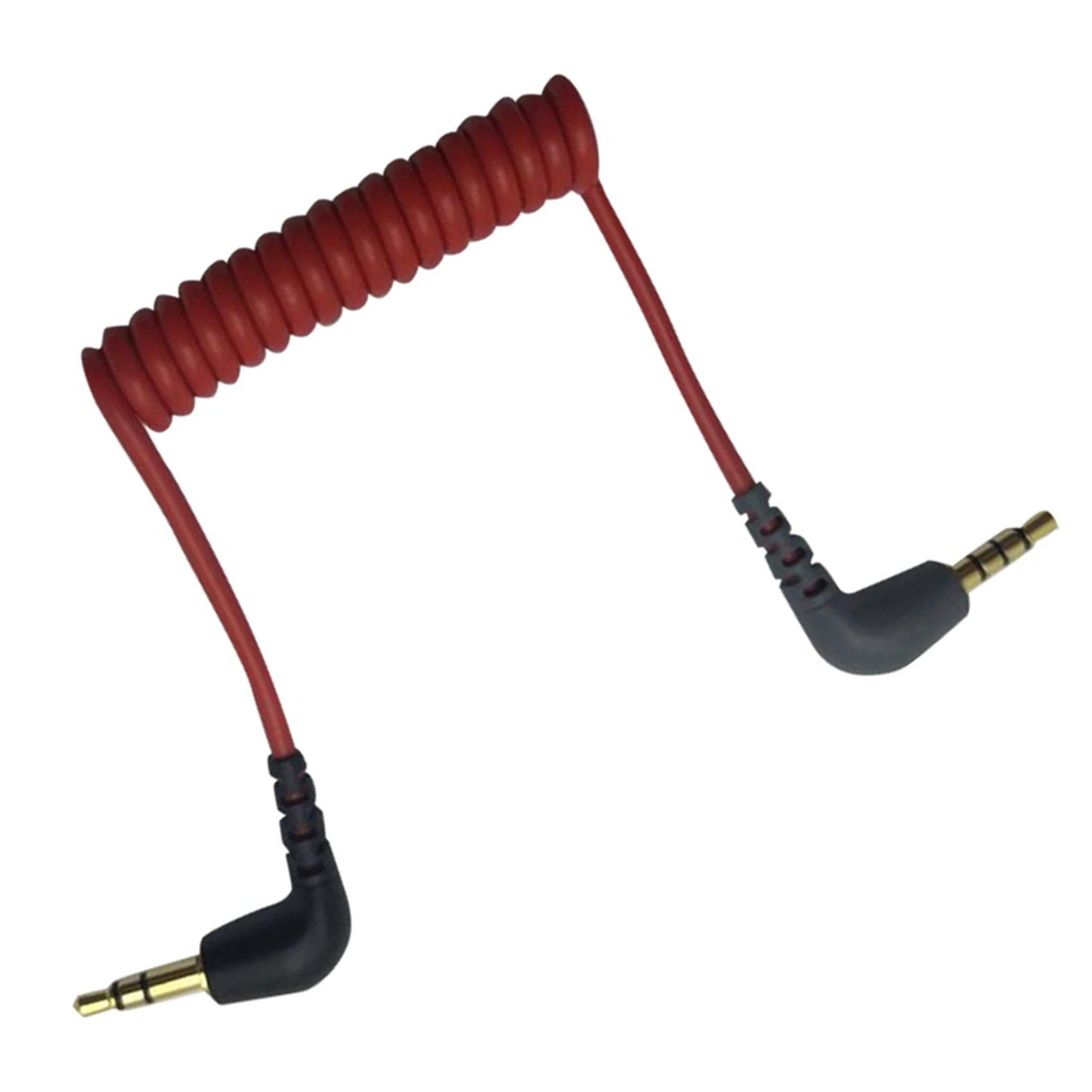 AB53 2X Replacement 3.5Mm TRS To 3.5Mm TRRS Adapter Cable For Iphone RODE Sc7 By VIDEOMIC GO Video Micro-Type Mics