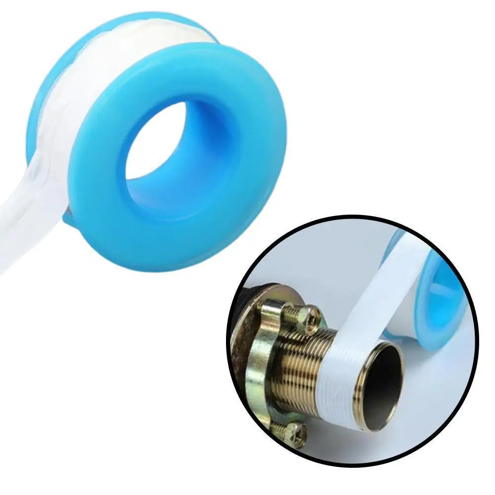 6Pcs 20m X 16mm PTFE White Threaded Sealing Tape Adhesive Plumbers Sealing Tape Fitting Thread Seal Tape