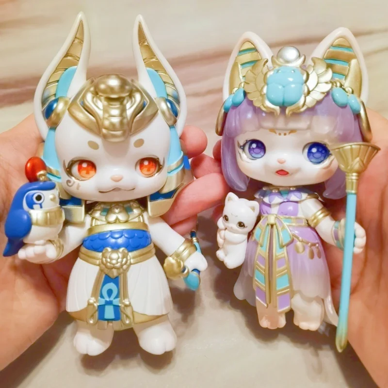 オリジナルアアルガーデン-v3-ブラインドボックス-エジプト神話シリーズ-アニメフィギュアモデルおもちゃ-ミステリアスボックス-コレクタブルデコレーションギフト