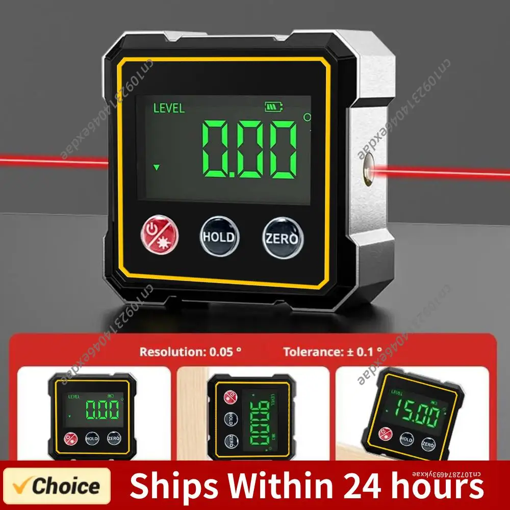 

Магнитный 4-сторонний инклинометр с USB-зарядкой, цифровой угломер для настольной пилы, угломер-транспортир с LED-экраном, измерительный инструмент для деревообработки