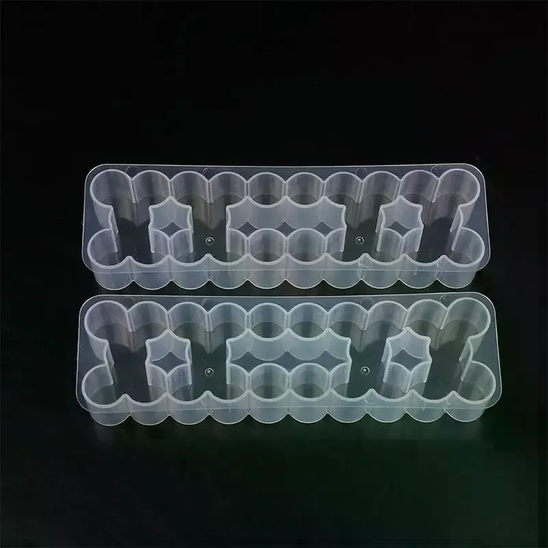 1/3Pcs 24 Slots 3ML Vial Storage Case Stackable Plastic Microtube Storage Box Clear Freezer Tube Box Refrigerator Organizer