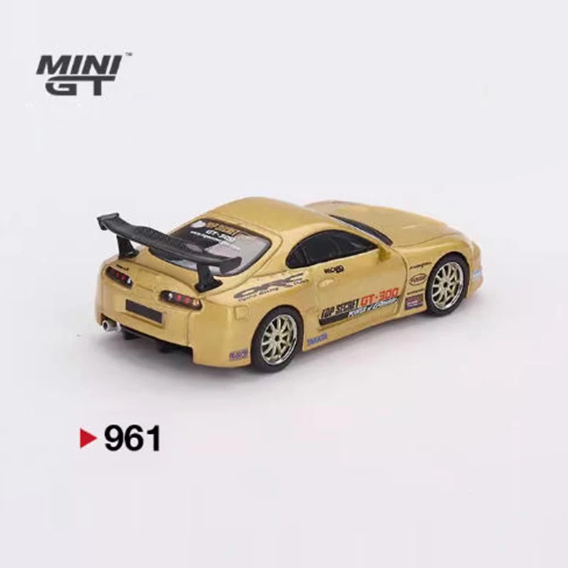 مينيجت 1:64 # 961-Supra (A80) Top Secret GT-300 مجموعة نماذج سيارة مصنوعة من خليط معدني عرض لعبة هدايا تذكارية