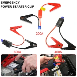 1 pz collegamento batteria clip per cavi auto avvio di emergenza cavo di alimentazione morsetti a coccodrillo per veicoli universali 12V Jump Starter