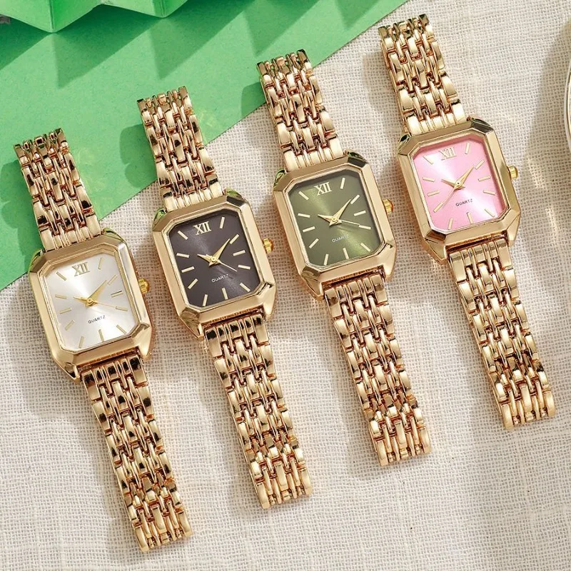 Hot Sale Women Watch Simple Square Quartz Watch Fashion Student Luxury Gift Wristwatches Wholesale Clock Relojes Para Mujer