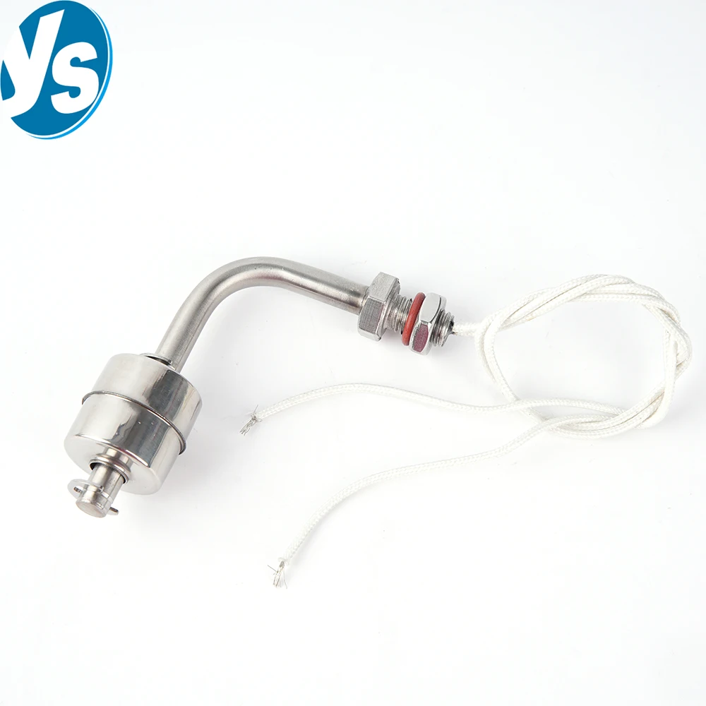 90° Elbow Stainless Steel Float Switch Water Level Sensor for Water Tank Pump Automatic Control