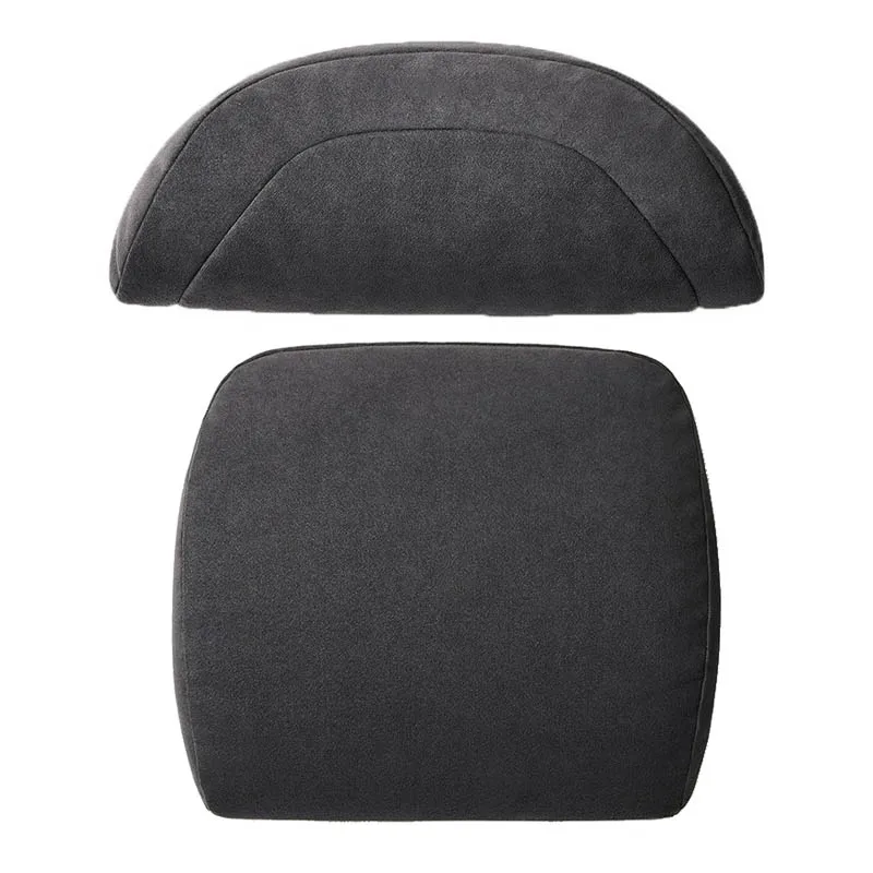for Tesla Model Y Juniper 2025 Front Seat Headrest Neck Pillow Suede Waist Support Offical Style Model 3 Highland 2024 M3 2023 view 6