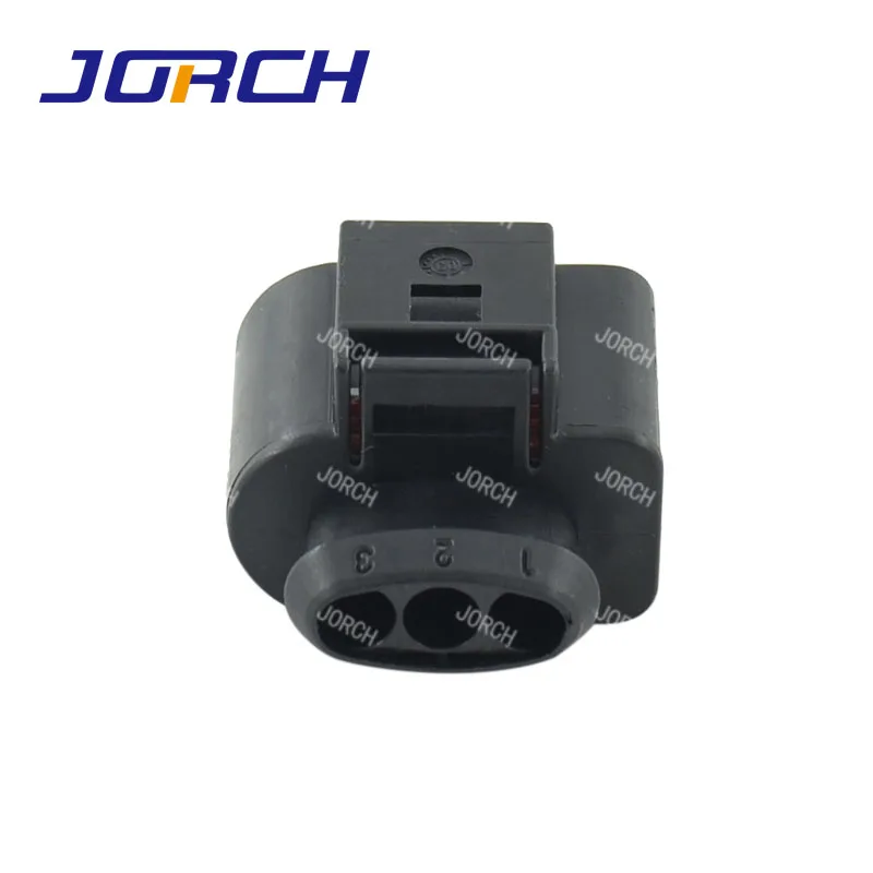 10 sets 3 pin VW auto waterproof connector 1J0973723 car 3.5 series sensor connectors plug  1J0 973 723