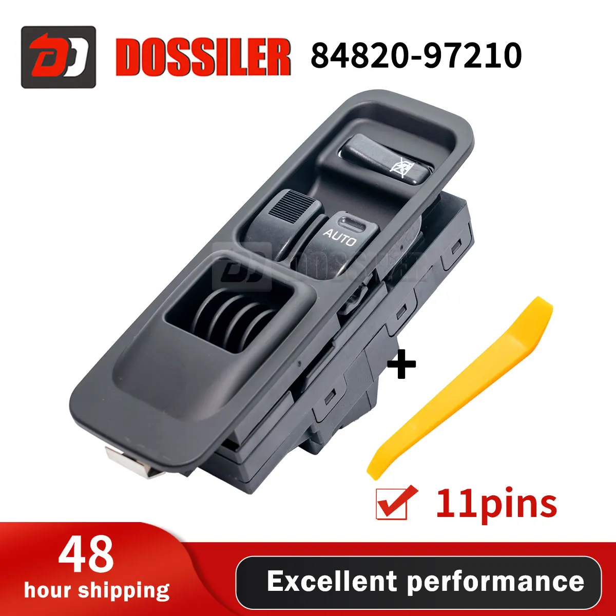 

84820-97210 Dossiler For Toyota Daihatsu SIRION 1998-2001OS TERIOS SERION YRV Window Master Switch Button 8482097210 84820-B5021