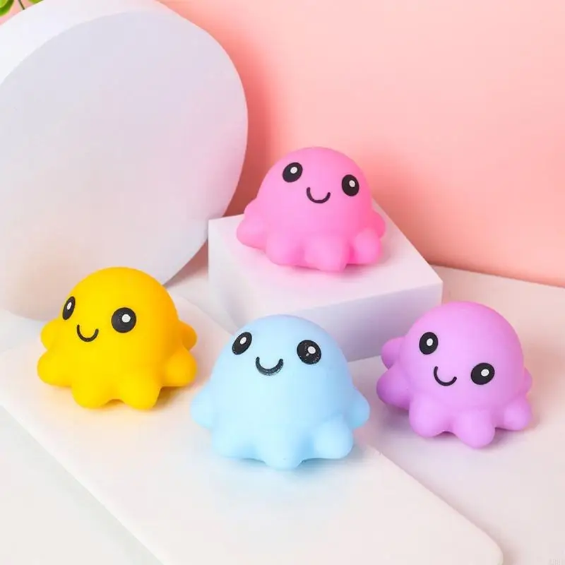 

Flexible Soft Jellyfish Ball Stress Relief Squeeze Toy For Tension Reduction And Entertainment for Kids Adult Decompress A2UB