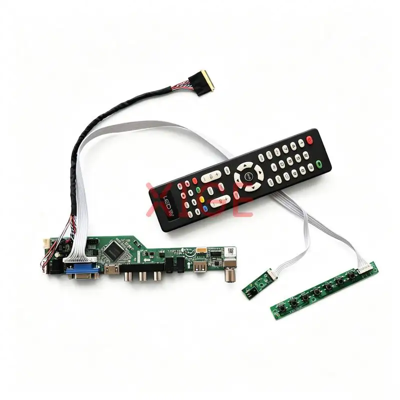 Controller Board Fit B140XTN01 B140XTN02 B140XTN06 B140XTN03 1366x768 HDMI+VGA+AV+USB 1366*768 Laptop Monitor 40Pin LVDS DIY Kit