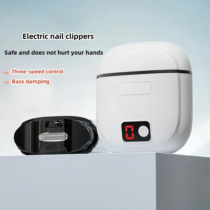 Upgraded Rechargeable Model Electric Nail Clippers Trimmer Do Not Hurt The Hands of Children Elderly People Will Not Cut Hands