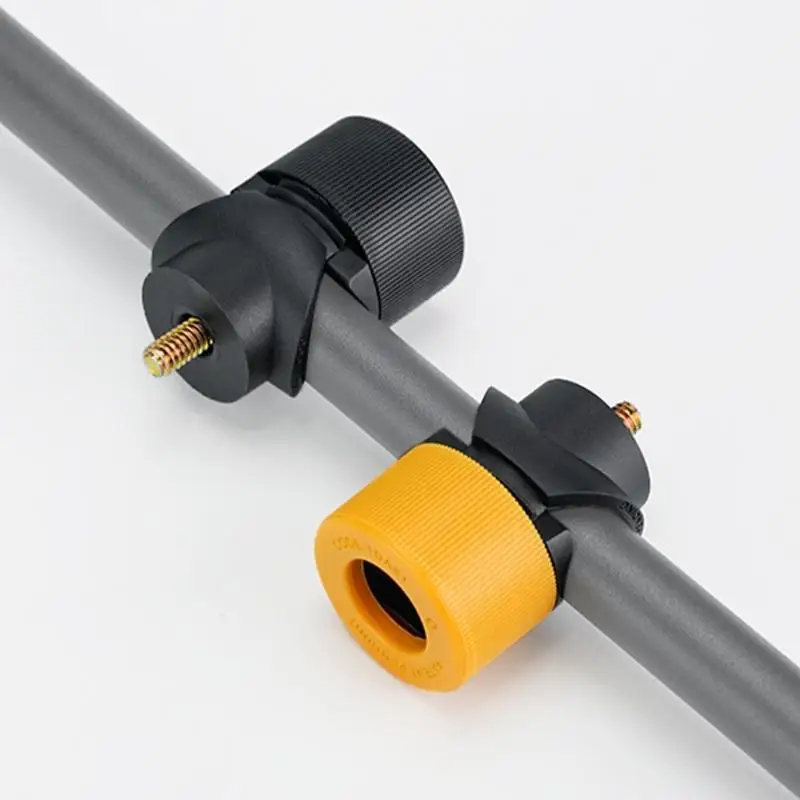 Bộ chuyển đổi giá đứng ánh sáng Y1UB với bộ chuyển đổi kẹp lỗ 1/4inch-20 thread gắn một lỗ hổng/lỗ đôi cho phụ kiện đèn