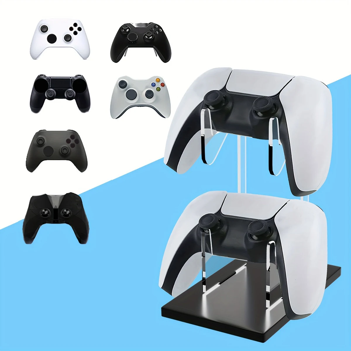 Suitable for PS5/PS4/Switch Pro/Xbox Elite/Xbox/Xbox 360 Dual Layer Game Console Handle Universal Bracket