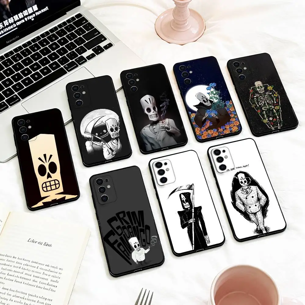 Game G-Grim F-Fandango   Phone Case For Samsung S 25,24,23,22,30,21,10,9,Ultra,Plus,Lite,FE,4,5 G Soft Black Case