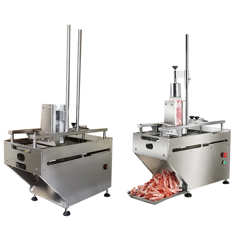 High Quality CNC Cutting Mutton Beef Roll Slicer Machine Cut All Kinds Of Rolls Frozen Meat Slicer Maker