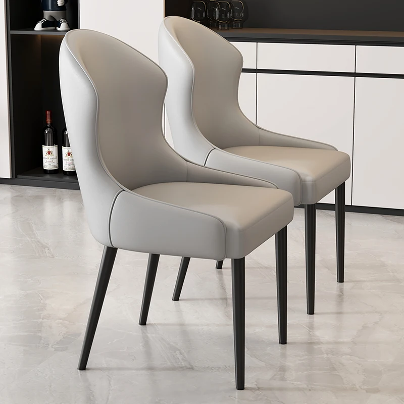 Set Of 2 Luxury Modern Dining Chairs Comfortable Design Dining Chairs Ergonomic Dining Room Chairs Living Room Furniture