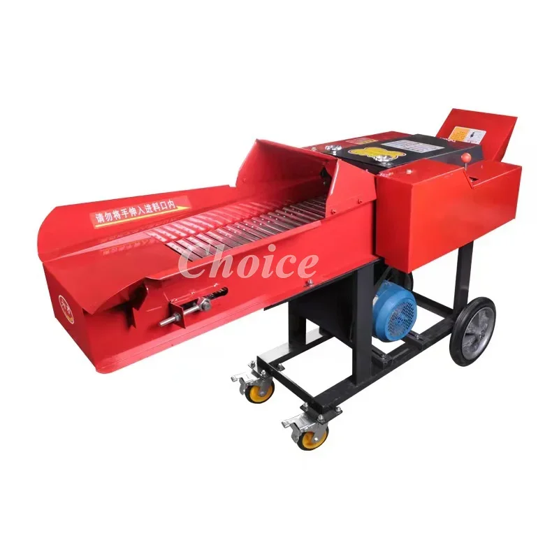 

Grass Cutting Chopper Crusher Chaff Cutter Machine for Animals Feed Agricultural Feed Processing Silage Machine