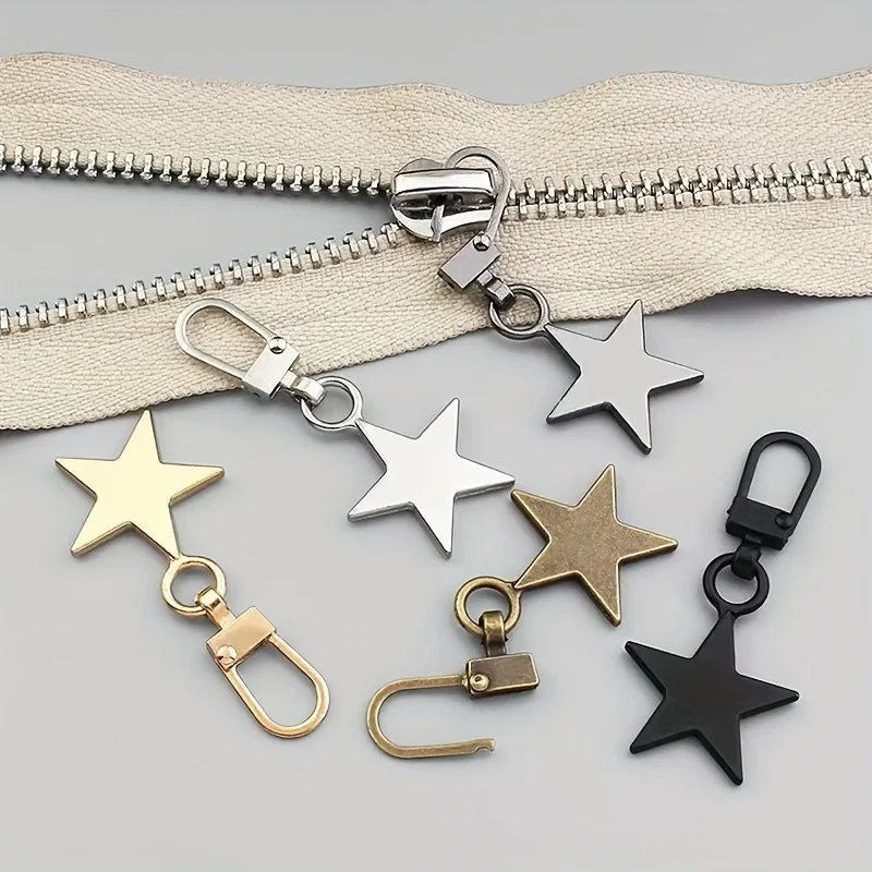 

5pcs Sewing Zipper Repair Kit with Detachable Metal Zipper Sliders for Backpacks And Jackets