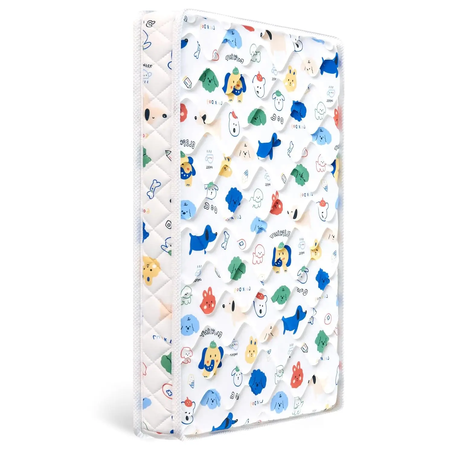 

Premium Firm Crib & Toddler Mattress 52x27.6x5 Inch, Hypoallergenic Breathable for Standard Beds