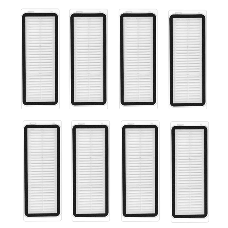 BISMZ 8PCS ล้างทําความสะอาดได้ตัวกรอง Hepa สําหรับ Xiaomi Dreame X20 Pro/X20 Pro Plus หุ่นยนต์เครื่องดูดฝุ่นอะไหล่ทดแทน