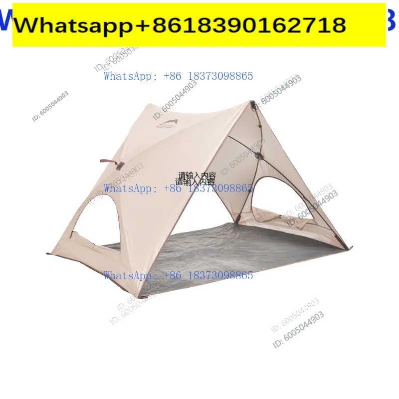 Wildland Autumn Wildland Triangle Speed Open Sunscreen Silver Park Beach Children's Outdoor Camping Portable Tent