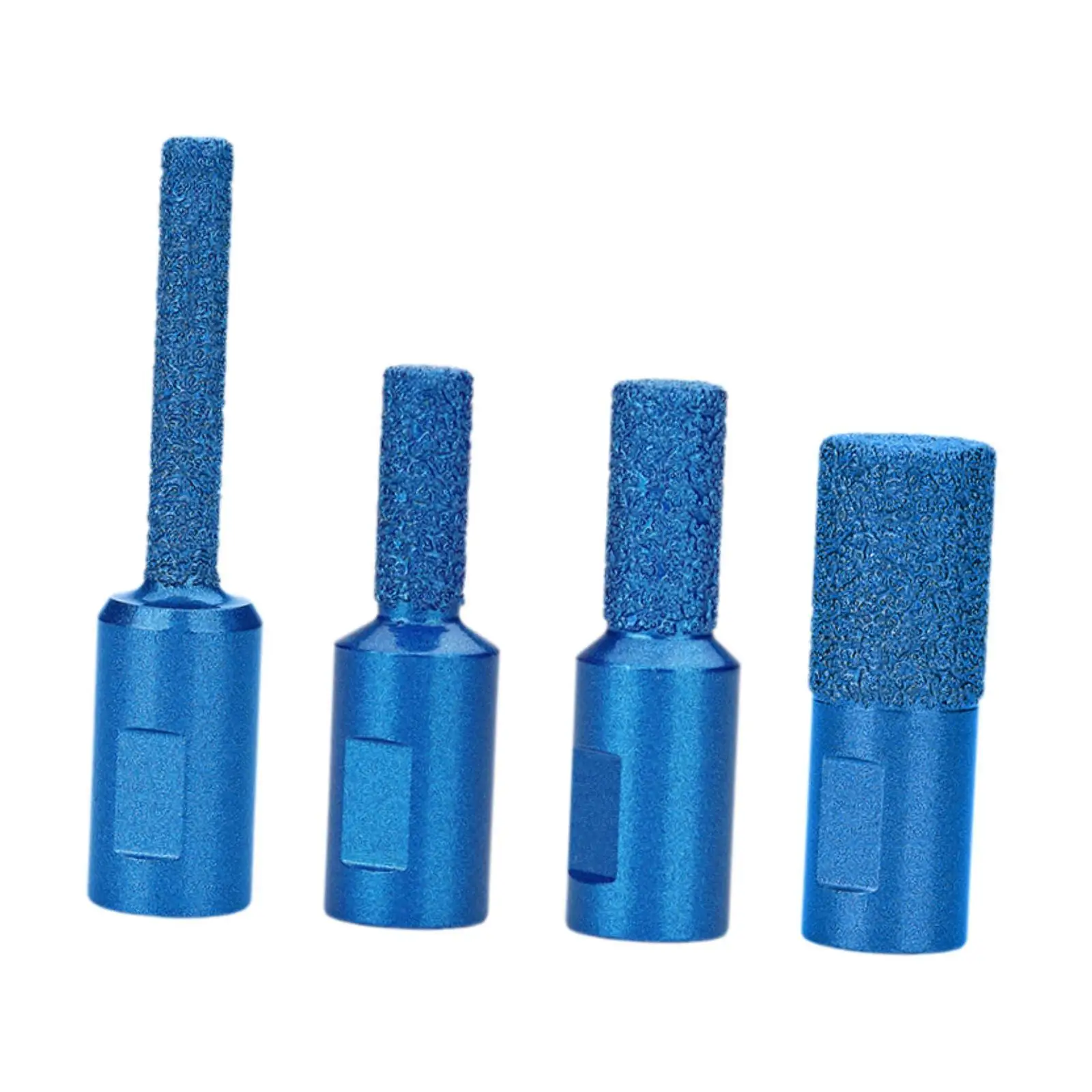 

4Pcs 100 Grinder Grinding Head Set Easy Installation Emery 6mm 8mm 10mm 15mm Diameter for Marble Granite Countertops