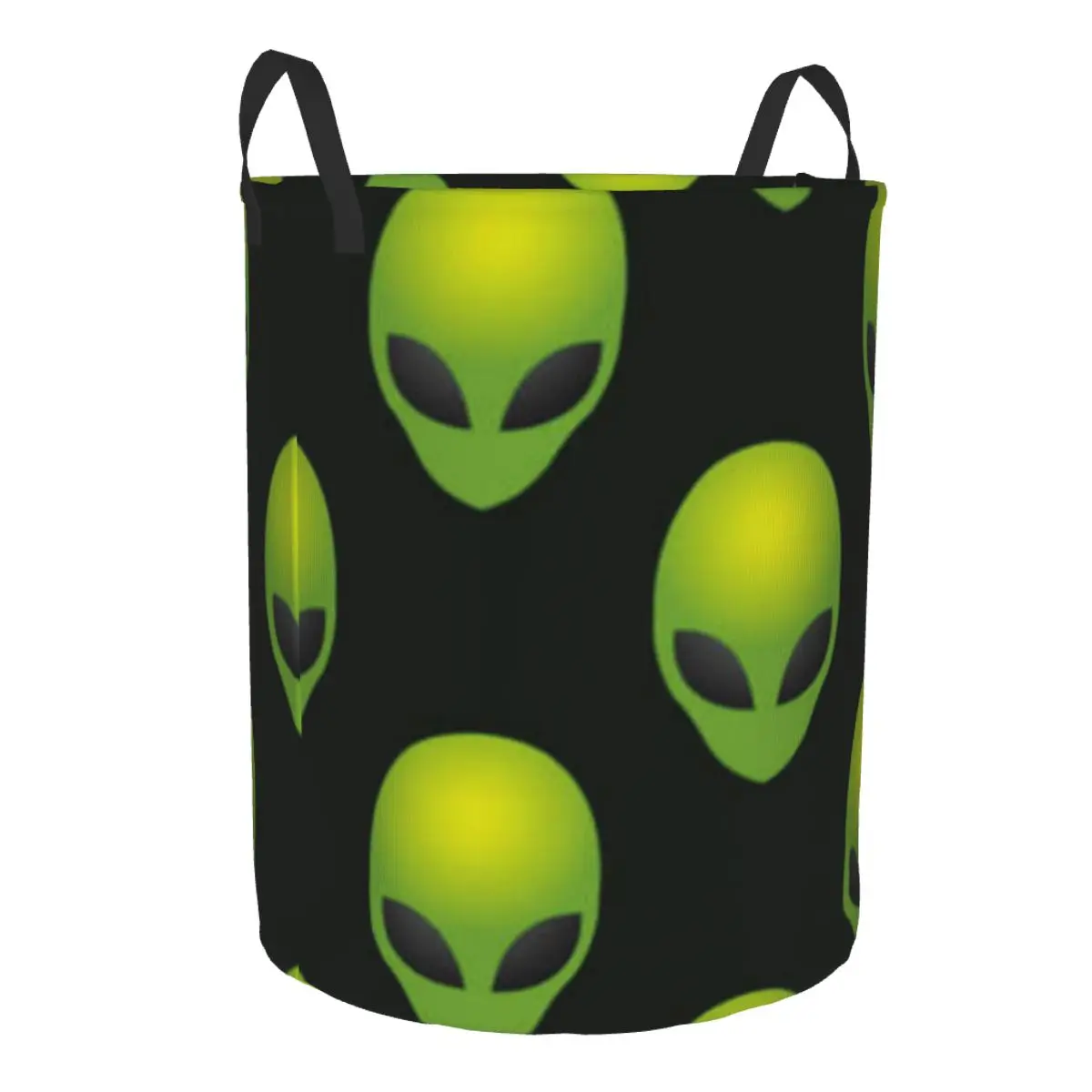 Dirty Laundry Basket Alien Heads Folding Clothing Storage Bucket Toy Basket Home Waterproof Organizer