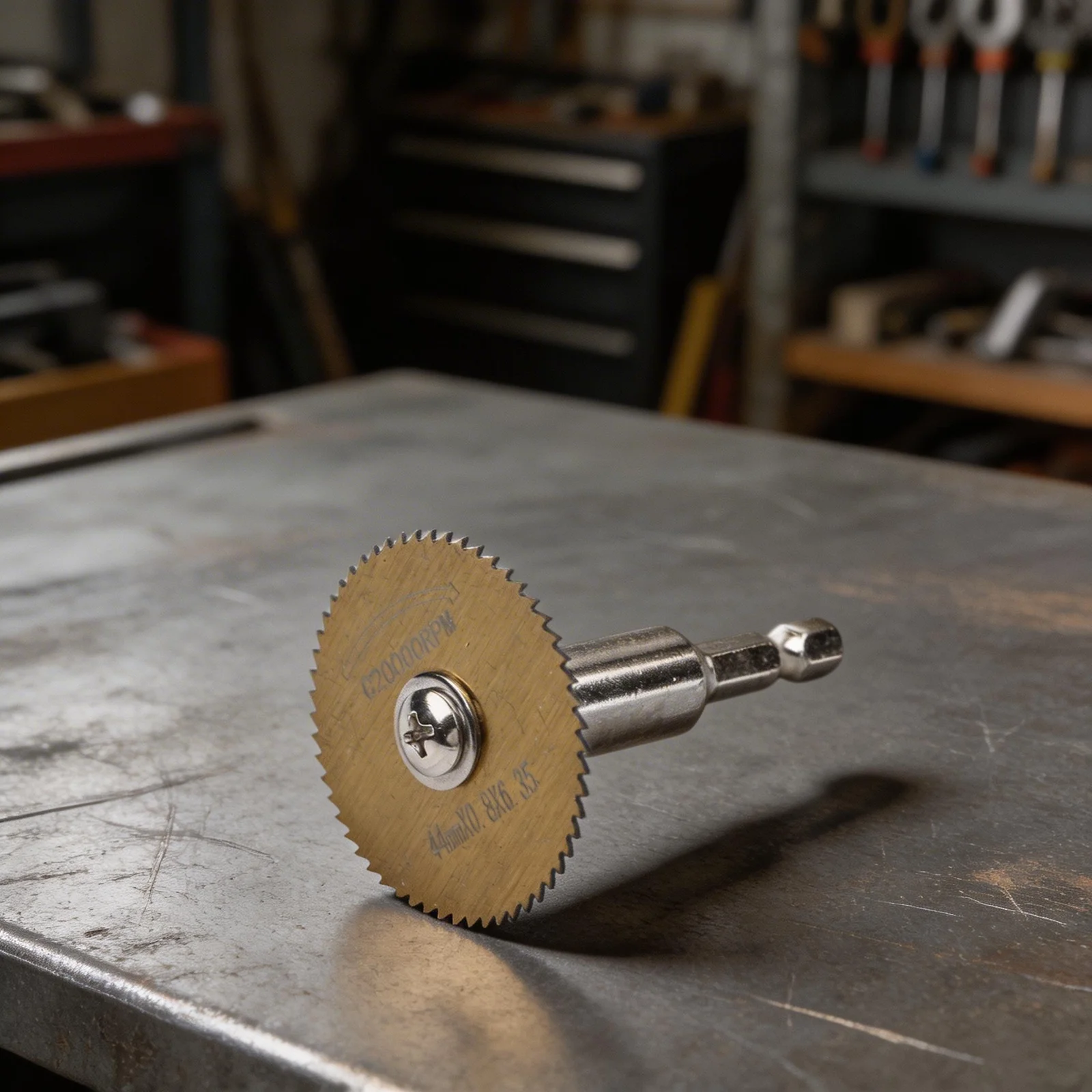 DIY Projects Home Improvement 10*10*2cm Titanium Coated Blade Titanium Coated Cutting Accessory Craft HSS Saw Blade