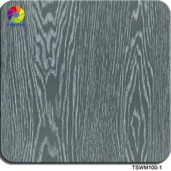 TSAUTOP 0.5mX2m/10m TSWM100-1 white and Transparent wood water transfer printing hydrographics film for car